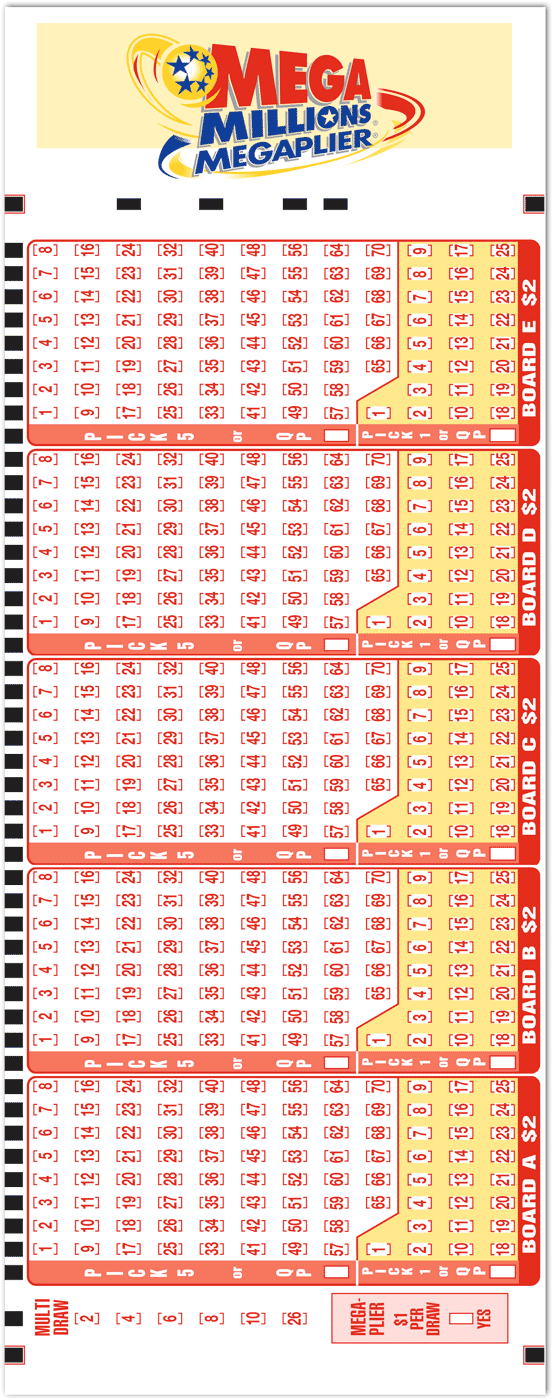 Mega Millions Payout Chart