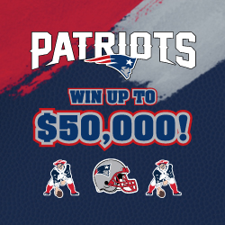 PATRIOTS instant game from Rhode Island Lottery