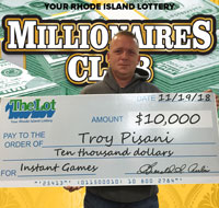 Rhode Island Lottery Winner