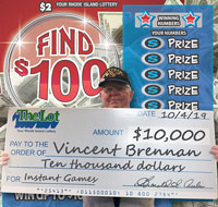 Rhode Island Lottery Winner