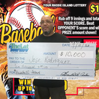 Rhode Island Lottery Winner