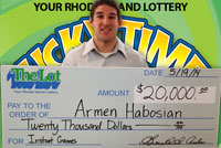 Rhode Island Lottery Winner