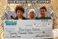 Rhode Island Lottery Winner