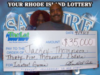 Rhode Island Lottery Winner