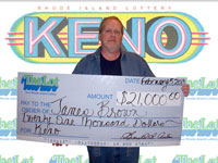 Rhode Island Lottery Winner