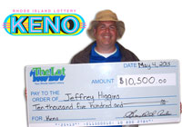 Rhode Island Lottery Winner