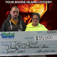 Rhode Island Lottery Winner