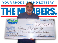 Rhode Island Lottery Winner