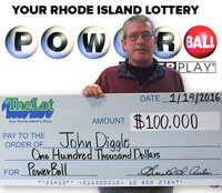 Rhode Island Lottery Winner