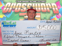 Rhode Island Lottery Winner