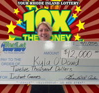 Rhode Island Lottery Winner