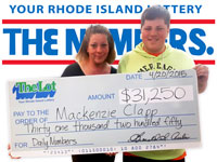 Rhode Island Lottery Winner