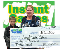 Rhode Island Lottery Winner